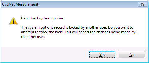 Administrative Options Lock